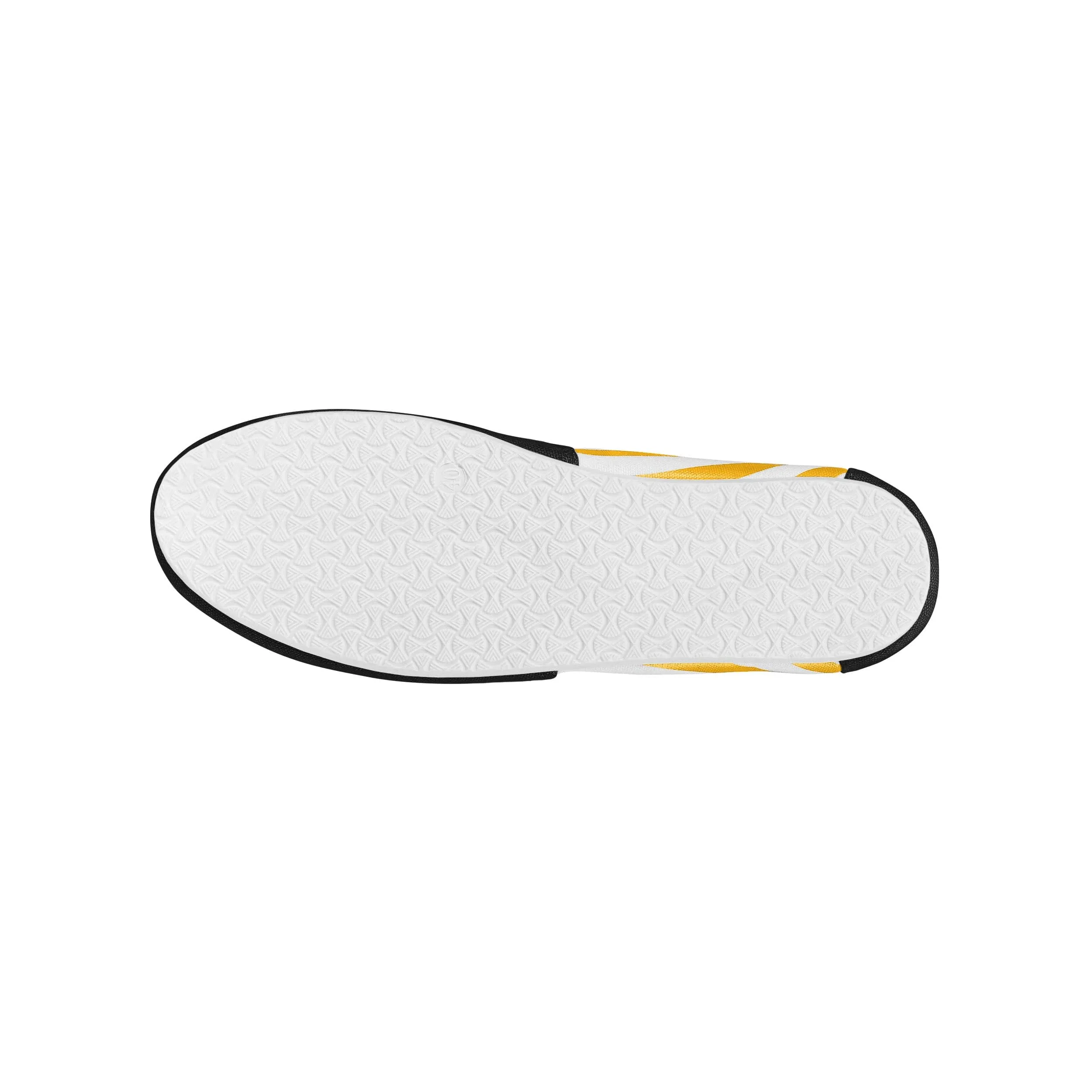 Arizona State Sun Devils NCAA Womens Stripe Canvas Shoes