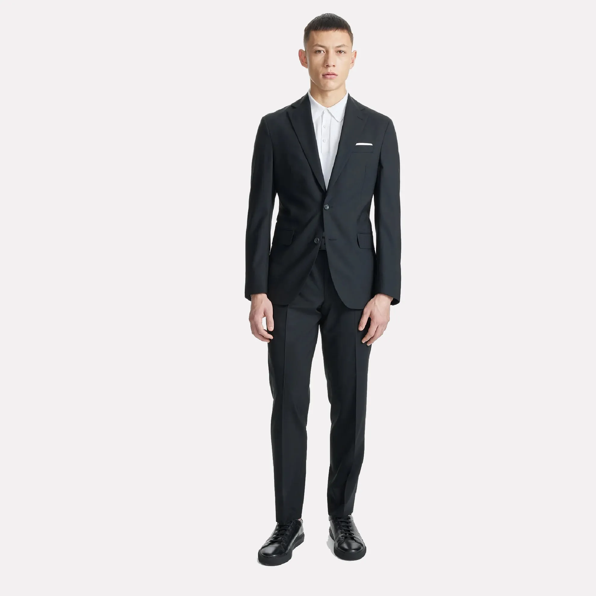 Dean Super 110 Modern Fit Suit / Charcoal
