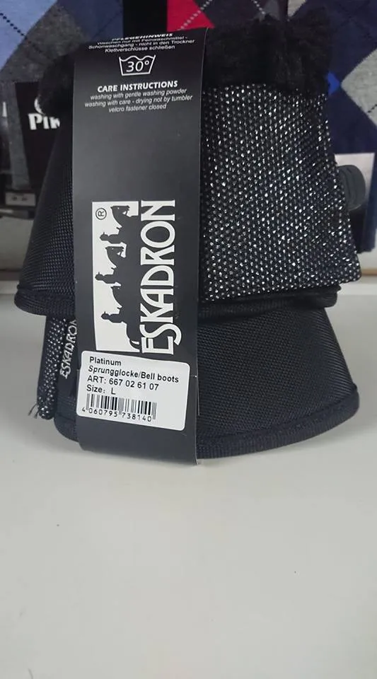 Eskadron Platinum Faux Fur Bell Boots