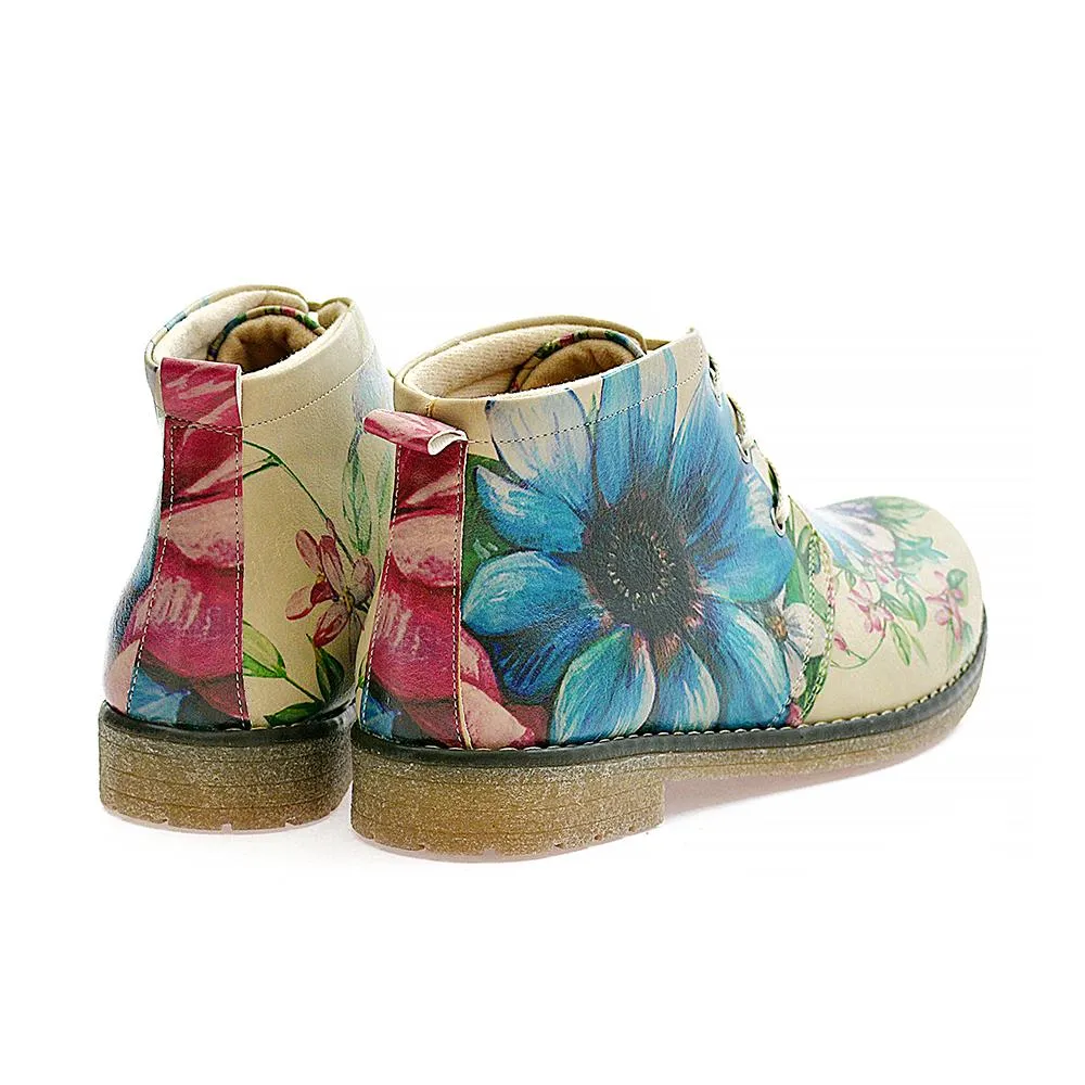 Flowers Ankle Boots PH209