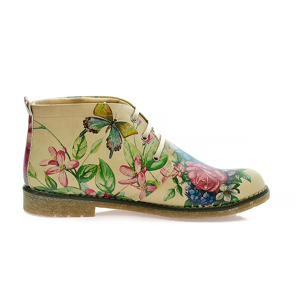 Flowers Ankle Boots PH209