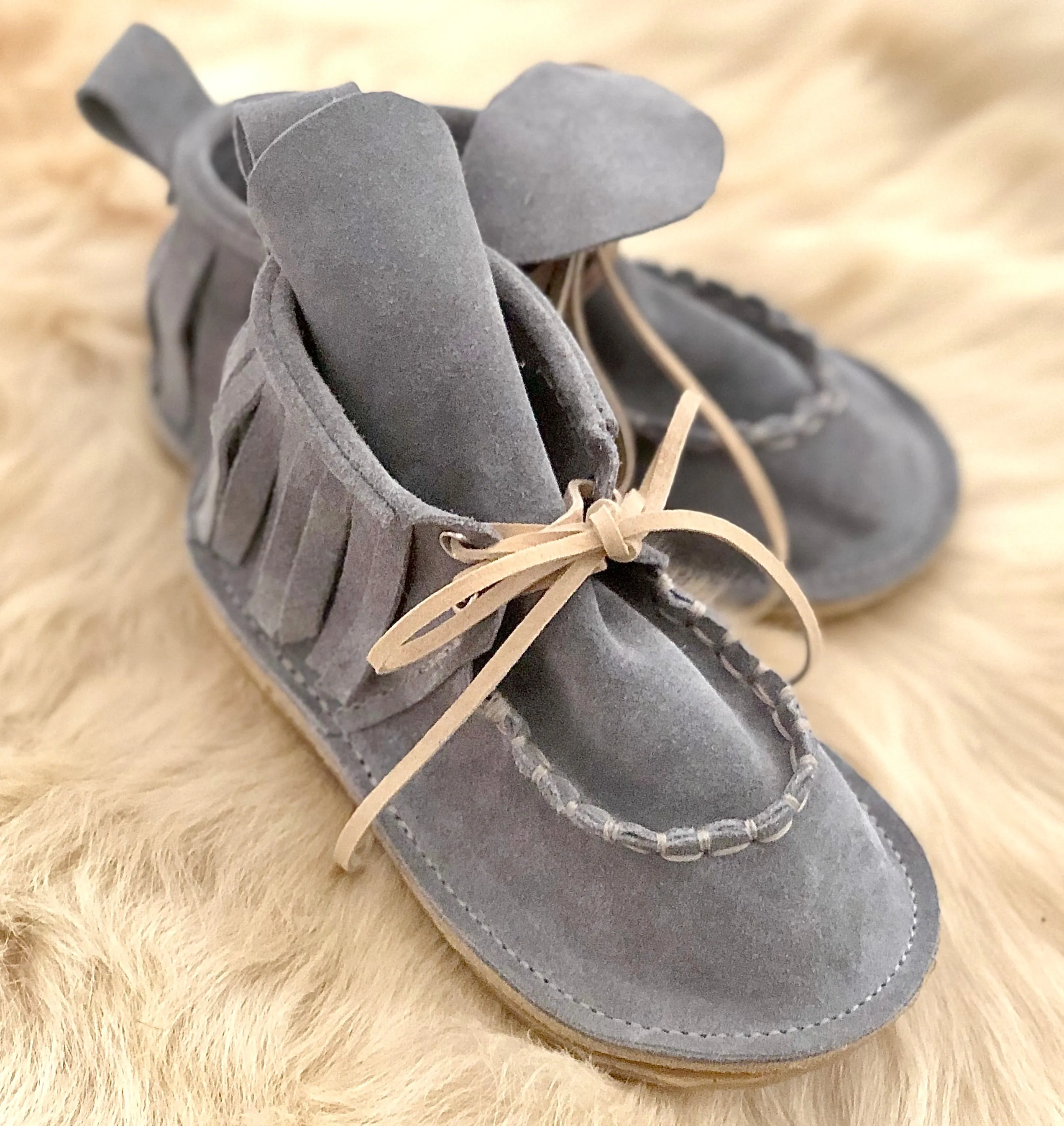 Grand Duke - Storm Cloud Suede