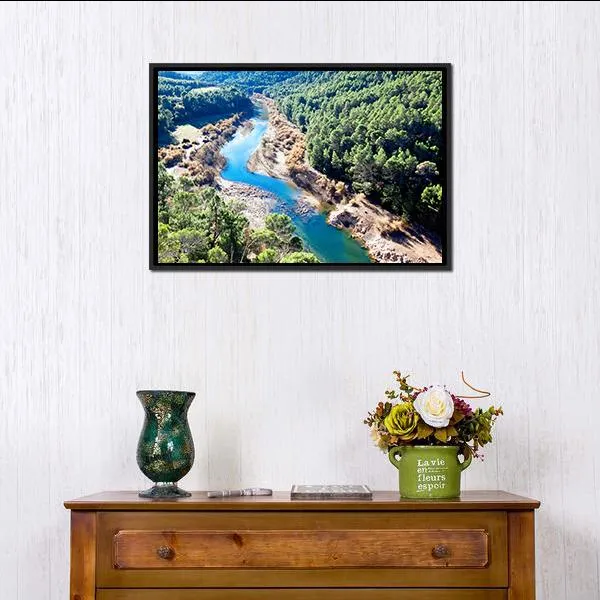 Guadalquivir River  Spain Canvas Wall Art