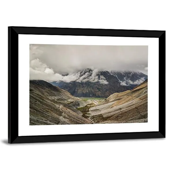 Mastuj River & Valley Canvas Wall Art
