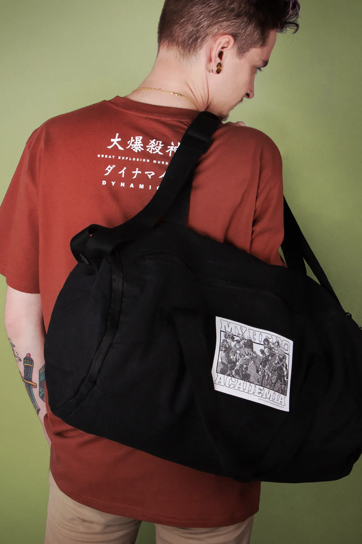 My Hero Academia Duffle Bag - Black