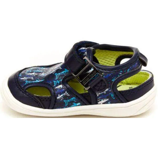 Stride Rite Wave Blue Infant/Toddler Sandals (Water Friendly/Machine Washable)