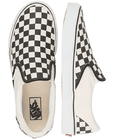 Vans Asher Checkerboard Slip On Mens Shoes