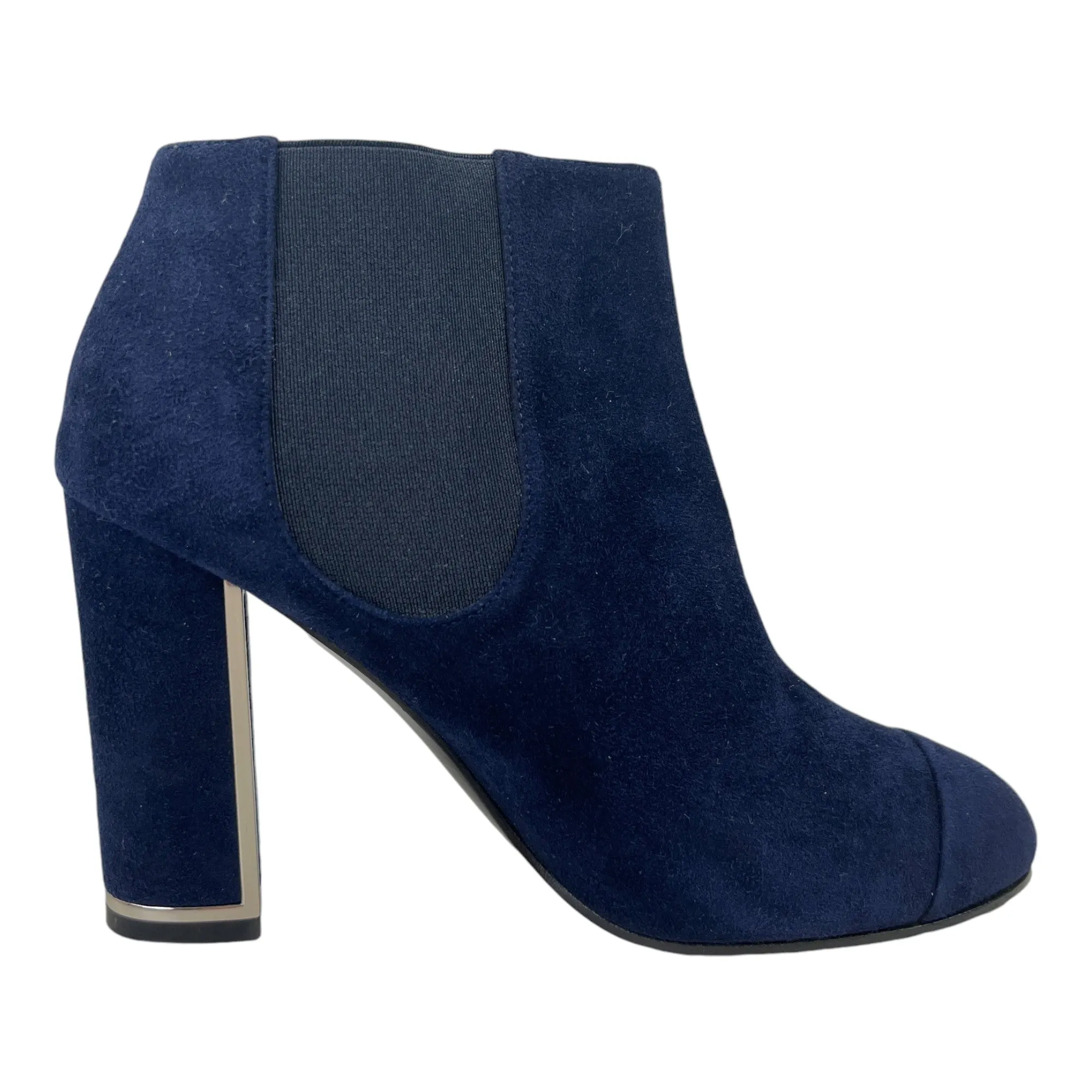 Women's Suede Cc Heeled Boots Navy Size EU 35.5 / UK 2.5